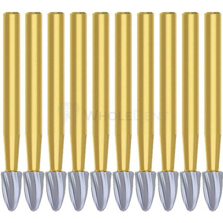  Dsi Orthodontic Debonding Finish Fg 7408 Egg Carbide Burs Bits Bur 