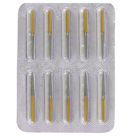  DSI Orthodontic Debonding Finish FG 8104 Tapper Carbide Burs Bits-Carbide Burs-WholeDent.com 