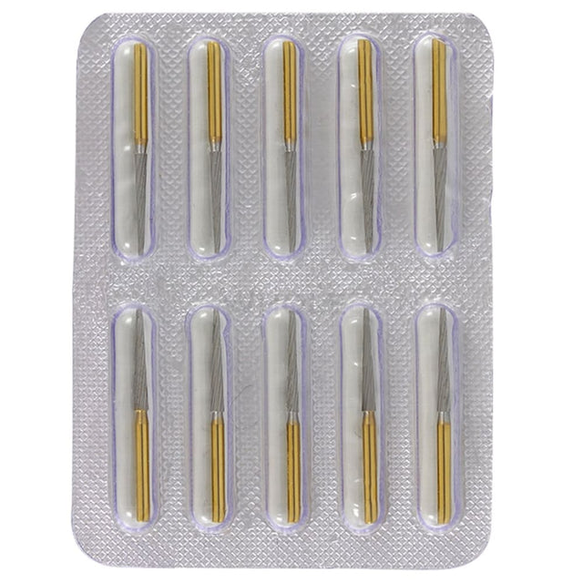 DSI Orthodontic Debonding Finish FG 8104 Tapper Carbide Burs Bits-Carbide Burs-WholeDent.com