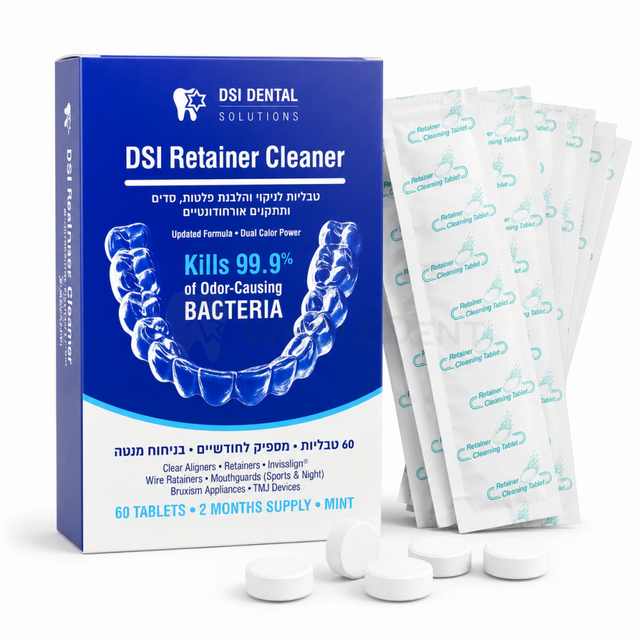 DSI Retainer Cleaner 60 Tablets - Retainer Cleaner Tablets