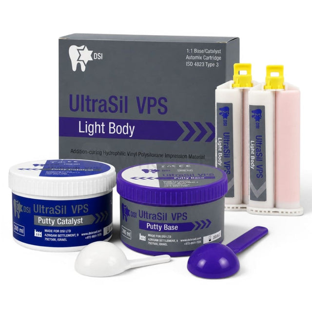 DSI UltraSil Putty VPS Impression Material And Wash Set - Impression Material