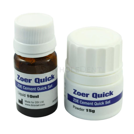  Dsi Zoer Quick Set Zoe Cement Root Canal Sealer 