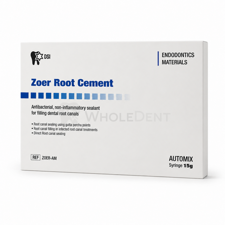  DSI Zoer Root Cement - Root Canal Sealer Syringe 15g - Root Canal Sealer 