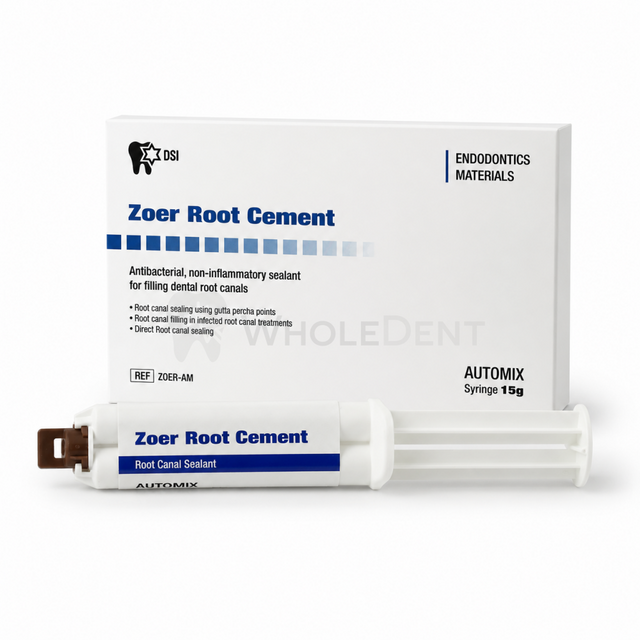 DSI Zoer Root Cement - Root Canal Sealer Syringe 15g - Root Canal Sealer