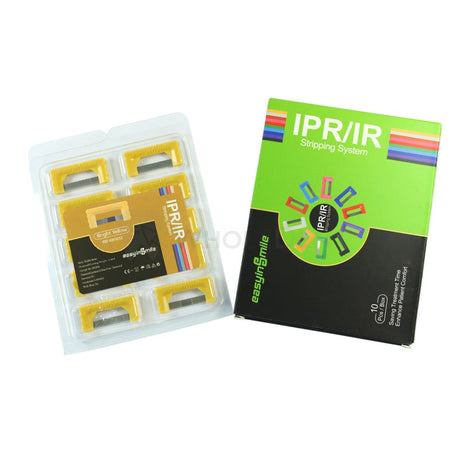  Easyinsmile Double Sided Bright Yellow Ipr Strips Set 
