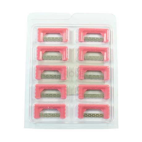 Easyinsmile Widener Bright Pink Ipr Strips Set