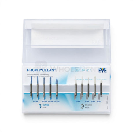  EVE Prophyclean Tooth Cleaning and Debonding Bur Set - Polishing Bur 