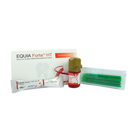  Gc Equia Forte Ht Fil Restorative System - 200 Capsules Dental Cement 