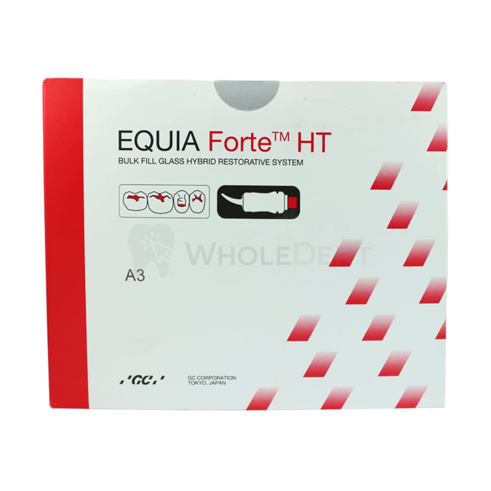 Gc Equia Forte Ht Fil Restorative System - 200 Capsules Dental Cement