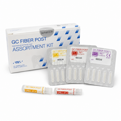 GC Fiber Post Assortment Kit - Fiber Post Kit 
