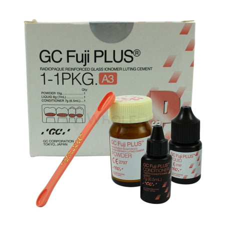  Gc Fuji Plus Glass Ionomer Luting Cement Set Dental 