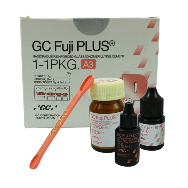 Gc Fuji Plus Glass Ionomer Luting Cement Set Dental