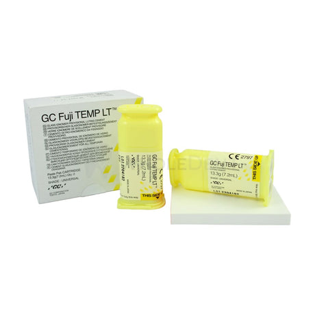  Gc Fuji Temp Lt Glass Ionomer Luting Cement Pak Cartridge Dental 