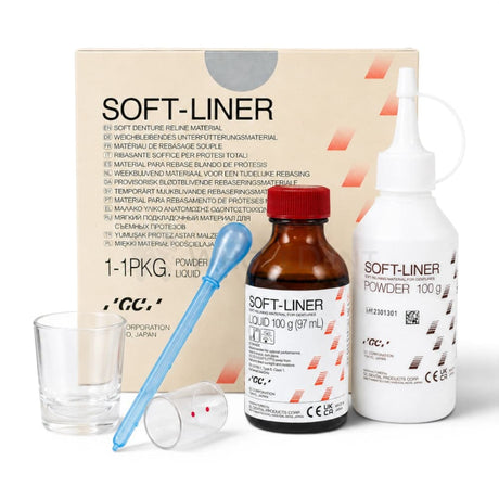  GC Soft-Liner Tissue Conditioner - Denture Reline 