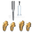  GDT Angled Multi Unit+Plastic Sleeve Set 17° 30° Conical Connection RP-Angled Multi Unit-WholeDent.com 