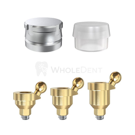  GDT Angulated 30° Standard Ball Attachment Set-Ball Attachments-WholeDent.com 