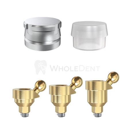  GDT Angulated 40° Standard Ball Attachment Set-Ball Attachments-WholeDent.com 