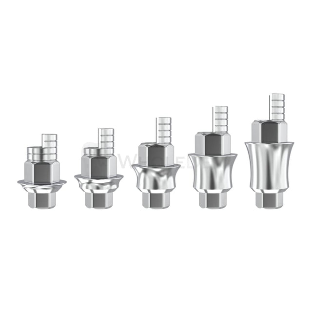 Anti Roatational Rings GDT Angulated Anti Rotational Concave Titanium Base – WholeDent