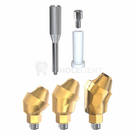  Gdt Angulated Multi Unit + Plastic Sleeve Set 30° 