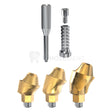  Gdt Angulated Multi Unit + Titanium Sleeve Set 17° 