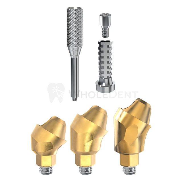 Gdt Angulated Multi Unit + Titanium Sleeve Set 30°