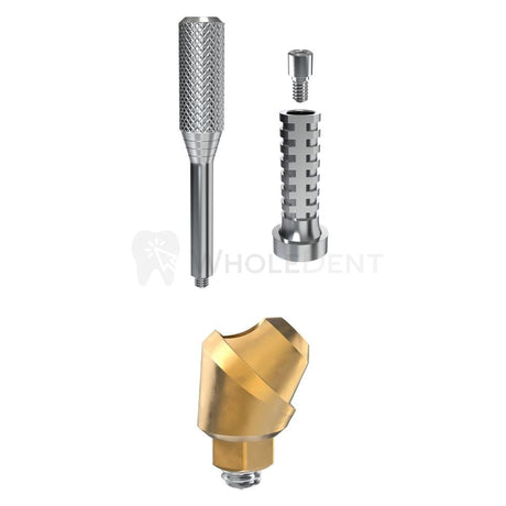  GDT Angulated Multi Unit One Piece + Titanium Sleeve Set 45°-Angulated Multi Unit-WholeDent.com 