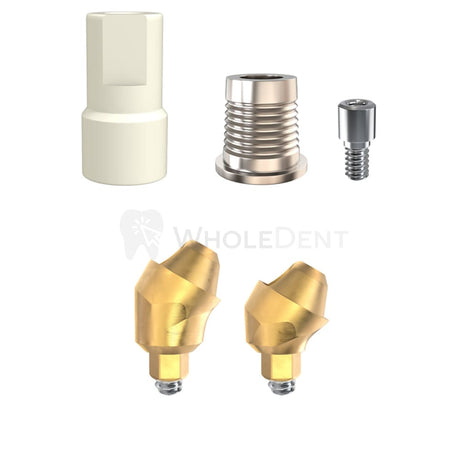  Gdt Angulated Titanium Multi Unit Cad/cam Set 30° Slim Platform 