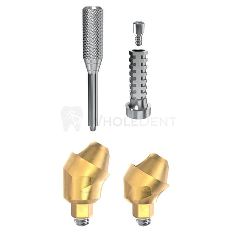  GDT Angulated Titanium Multi Unit 30° + Titanium Sleeve Slim Platform-Angulated Multi Unit-WholeDent.com 