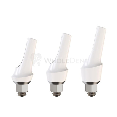  GDT Angulated Zirconia Abutment 15° With Titanium Base-Zirconia Abutments-WholeDent.com 
