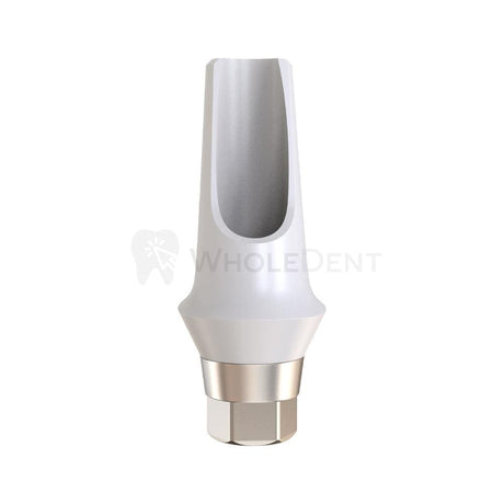 GDT Angulated Zirconia Abutment 15° With Titanium Base Conical Connection Regular Platform (RP)-Zirconia Abutments-WholeDent.com