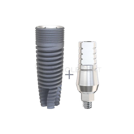  Gdt Cfi Cylindrical Implant + Straight Abutment Special Offer 