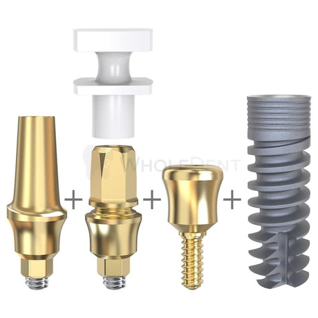 GDT Concave Anatomic Implantation Kit-Concave Abutments-WholeDent.com 