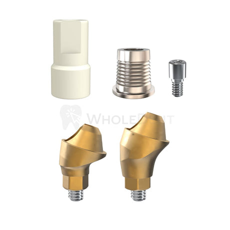  Gdt Conical Connection Multi Unit Cad/cam Set 17° Np Angulated 