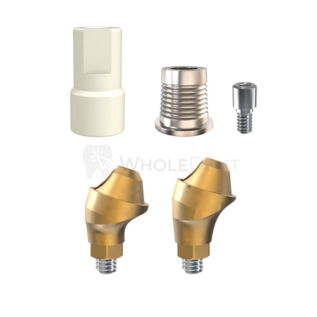  Gdt Conical Connection Multi Unit Cad/cam Set 17° Rp Angulated 