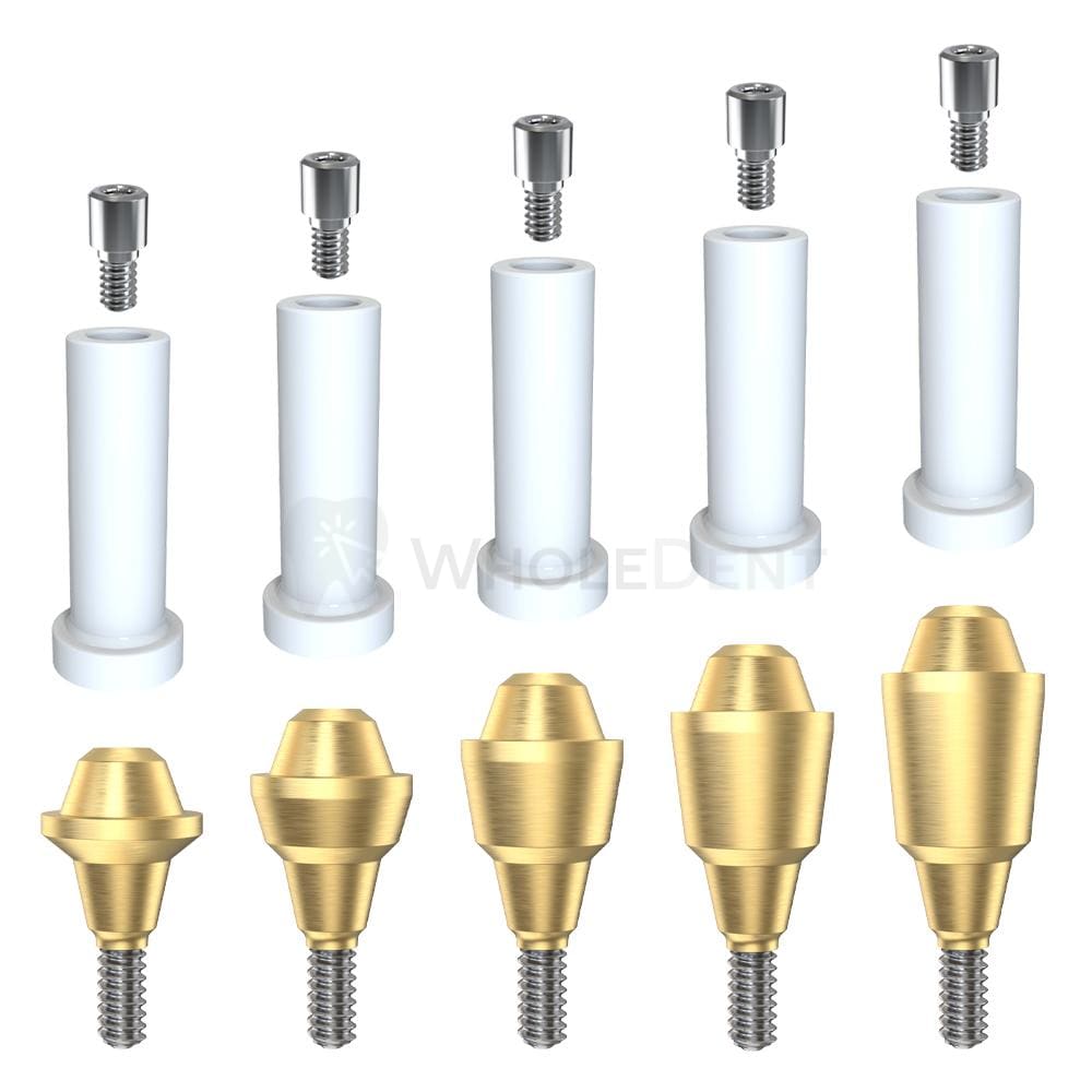 GDT Conical Connection Straight Multi Unit Plastic Set NP-Straight Multi Unit-WholeDent.com
