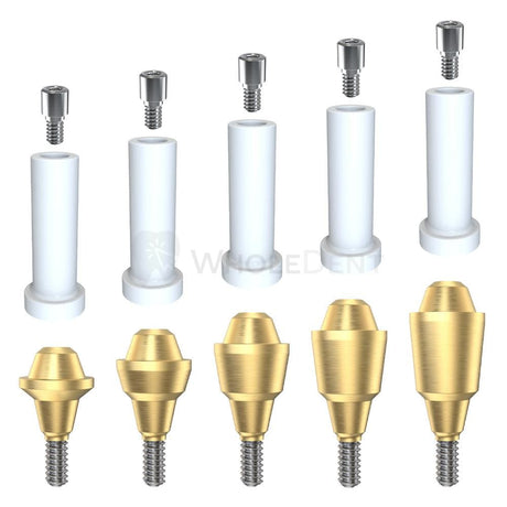 GDT Conical Connection Straight Multi Unit Plastic Set NP-Straight Multi Unit-WholeDent.com