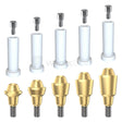 GDT Conical Connection Straight Multi Unit Plastic Set RP-Straight Multi Unit-WholeDent.com