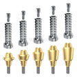 GDT Conical Connection Straight Multi Unit Titanium Set NP-Straight Multi Unit-WholeDent.com