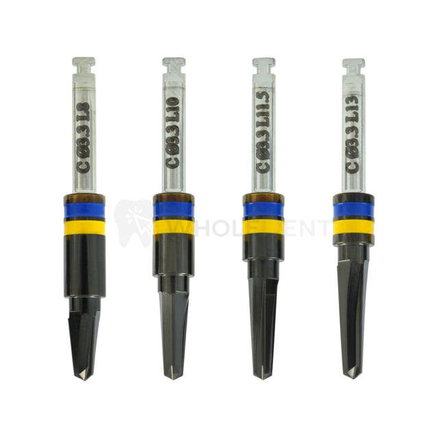 Gdt Dlc Conical Integral Stopper Drills Ø2.1Mmxø3.3Mm Implant