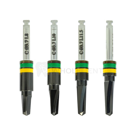  Gdt Dlc Conical Integral Stopper Drills Ø2.8Mmxø3.7Mm Implant 