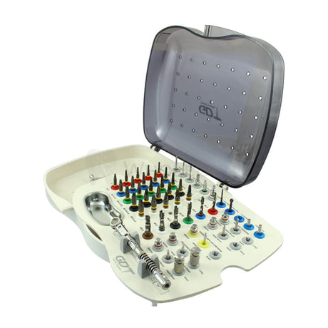  Gdt Dlc Conical Integral Stopper Drills Surgical Kit 