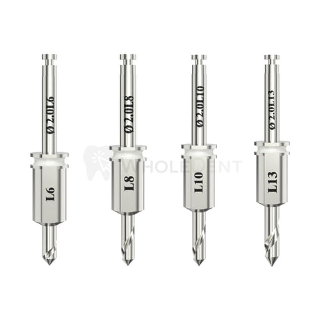  GDT Guided Surgery Drill Ø2.0mm External Irrigated + Guide Sleeve G5.0 Implant Drills 