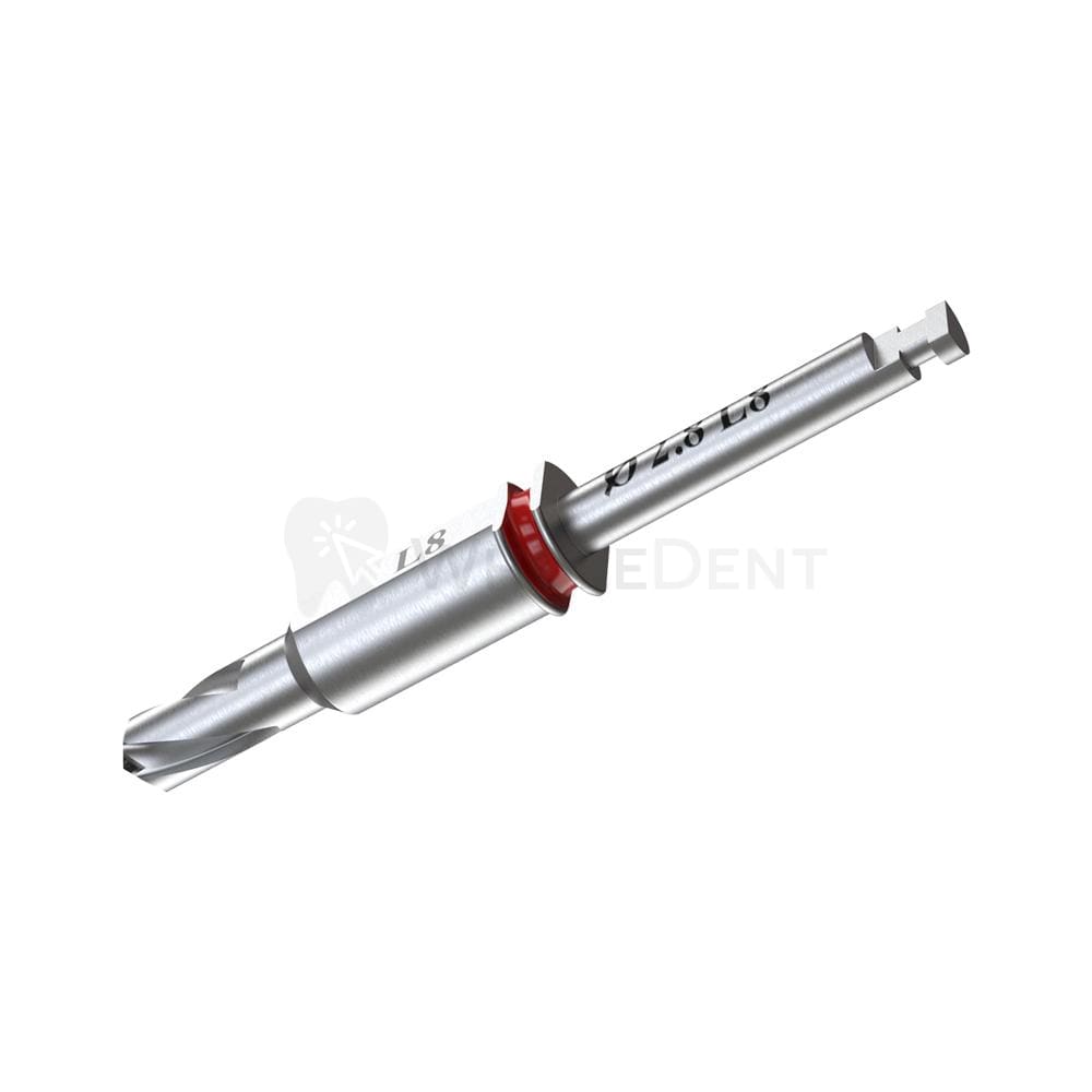 GDT Guided Surgery Drill Ø2.8mm External Irrigated + Guide Sleeve-Implant Drills-WholeDent.com