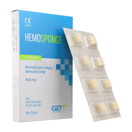  GDT Hemosponge Absorbable Gelatin Sterile Sponge-Sponges-WholeDent.com 
