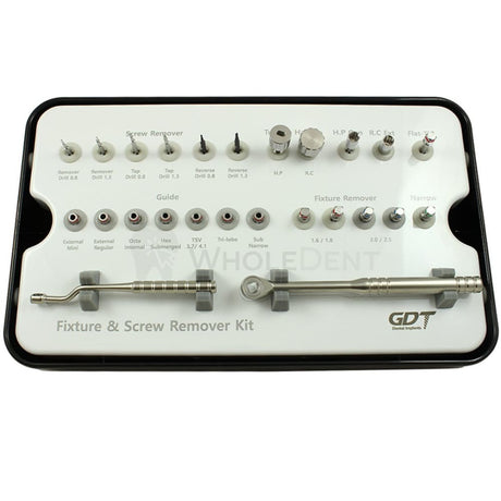 Gdt Implants Fixture & Screw Remover Kit Surgical