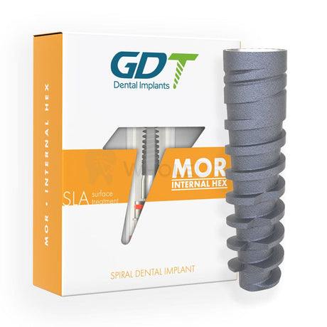 Gdt Implants Sol Slim Platform Spiral Implant Internal Hex 2.0Mm Dental
