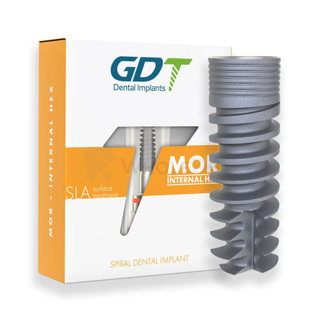  Gdt Mor Spiral Implant & Angulated Abutment Healing Cap Special Offer 