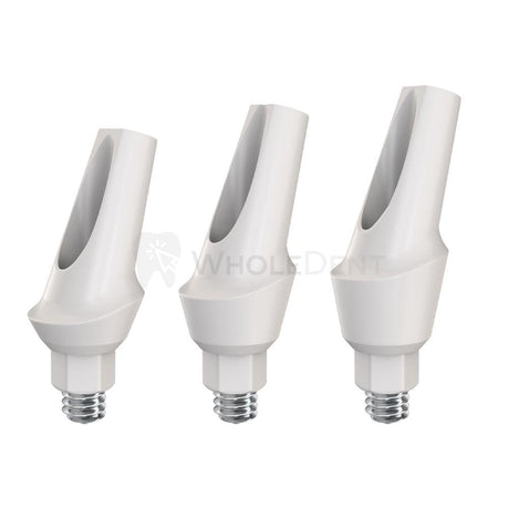  GDT Peek Temporary Anatomic Angled Abutment 15°-Temporary Abutments-WholeDent.com 