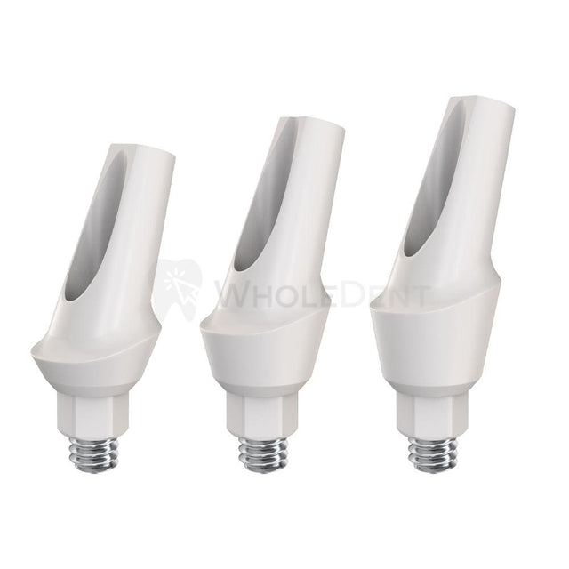 GDT Peek Temporary Anatomic Angled Abutment 15°-Temporary Abutments-WholeDent.com