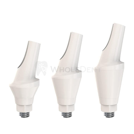  GDT Peek Temporary Anatomic Angled Abutment 15° (RP)-Temporary Abutments-WholeDent.com 